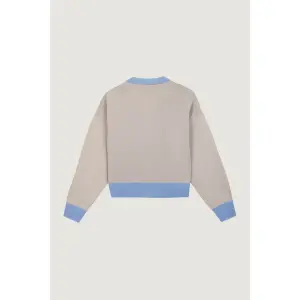 Cardigan Herz-Patch aus Wolle und Kaschmir für Frauen Maison Labiche Gliziere image-1
