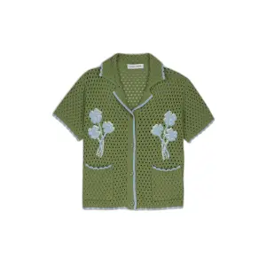 Damenhemd Maison Labiche Souchier Flowers