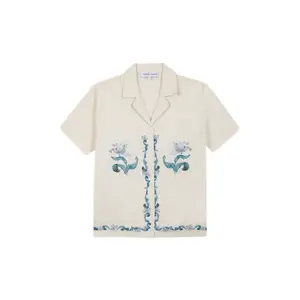 Baumwollhemd Damen Maison Labiche Souchier Butterfly Patch