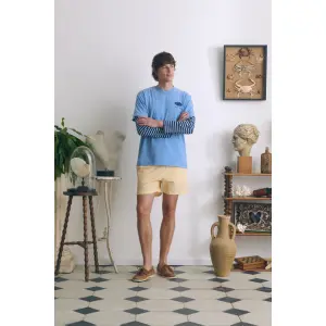 Swim shorts Maison Labiche Playa Seersucker image-1