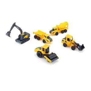 Car sets 5 metal trucks Maisto Hong Kong Volvo 1/72 image-2