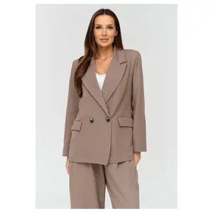 Ensemble élégant à pantalon large femme Makadamia C90 image-4