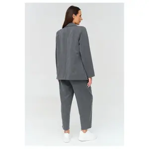 Ensemble élégant à pantalon large femme Makadamia C90 image-1