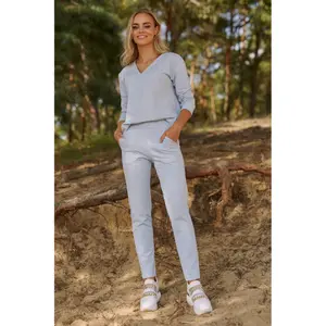 Bluse und Hose Set für Frauen Makadamia image-2