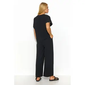 Bluse und weite Hose für Frauen Makadamia image-1