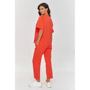 Completo t-shirt e pantaloni donna Makadamia image-1