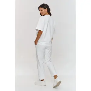 Completo t-shirt e pantaloni donna Makadamia image-1