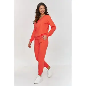 Damen Sweatshirt- und Jogginghose-Set Makadamia image-2
