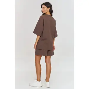 Completo t-shirt e Shorts donna Makadamia image-2