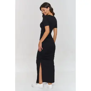 Vestito lungo da donna per modellare Makadamia image-1
