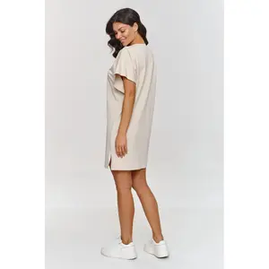 Women's t-shirt dress Makadamia image-2