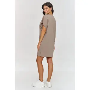 Women's t-shirt dress Makadamia image-2