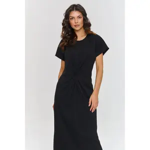 Vestito lungo da donna in T-shirt Makadamia image-2