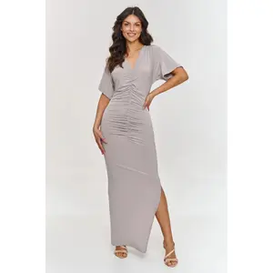 Women's tight dress Makadamia image-0