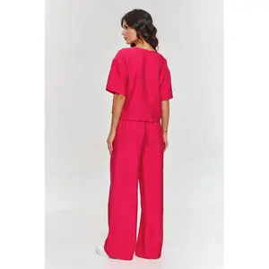 T-Shirt und Hose Set für Damen Makadamia image-2