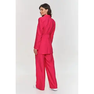 Women's suit jacket and trousers set Makadamia image-2