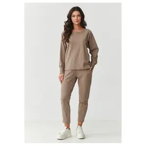 Completo felpa e pantaloni da jogging donna Makadamia image-1