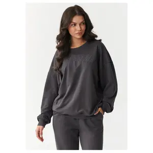 Conjunto de sweatshirt e calças de sweat para mulher Makadamia image-3