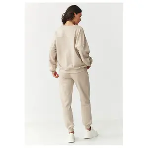 Conjunto de sweatshirt e calças de fato de treino para mulher Makadamia image-1