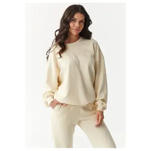 Conjunto de sweatshirt e calças de sweat para mulher Makadamia image-3