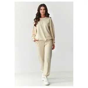 Conjunto de sweatshirt e calças de sweat para mulher Makadamia image-1