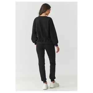 Completo felpa e pantaloni da jogging donna Makadamia image-2