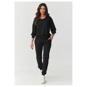 Completo felpa e pantaloni da jogging donna Makadamia image-1