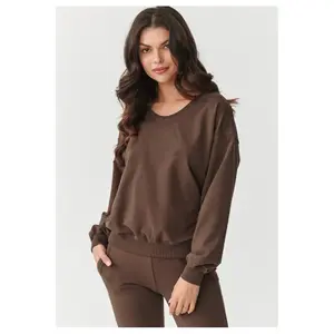 Completo felpa e pantaloni da jogging donna Makadamia image-3