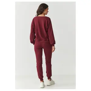 Completo felpa e pantaloni da jogging donna Makadamia image-2