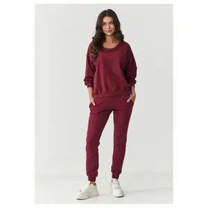 Completo felpa e pantaloni da jogging donna Makadamia image-1