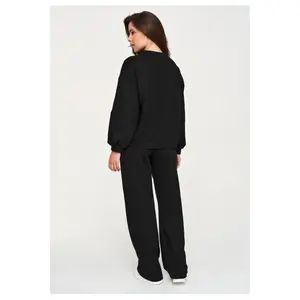 Conjunto de chándal de corte holgado mujer Makadamia M951 image-2