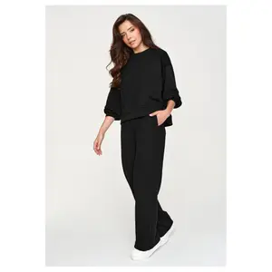 Conjunto de chándal de corte holgado mujer Makadamia M951 image-3