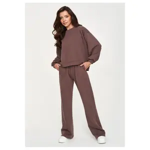 Conjunto de chándal de corte holgado mujer Makadamia M951 image-1