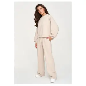 Conjunto de chándal de corte holgado mujer Makadamia M951 image-1