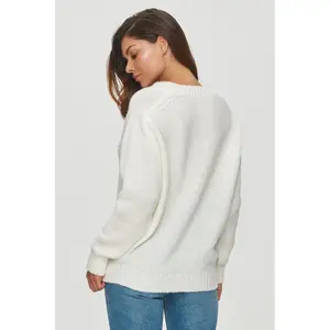 Woman sweater Makadamia image-3