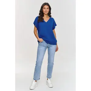 Jersey de mujer sin mangas Makadamia image-1
