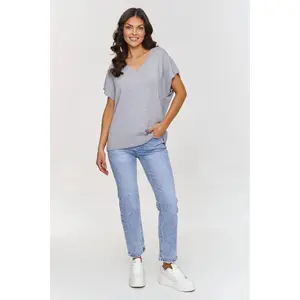 Jersey de mujer sin mangas Makadamia image-1
