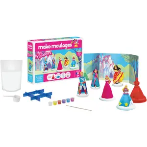 Creative activities set of 5 molds Mako Mes Princesses image-0