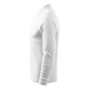 Long Sleeve Polo Malfini Single J. 211 image-2