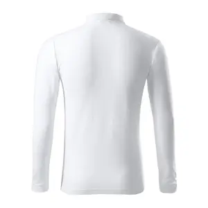 Long Sleeve Pique Knit Polo Malfini 221 image-2