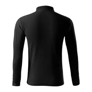 Long Sleeve Pique Knit Polo Malfini 221 image-1