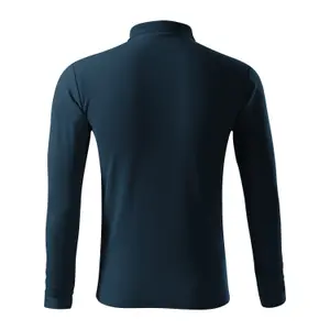 Long Sleeve Pique Knit Polo Malfini 221 image-1