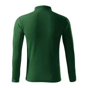 Long Sleeve Pique Knit Polo Malfini 221 image-1