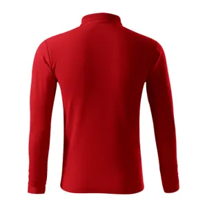 Long Sleeve Pique Knit Polo Malfini 221 image-1