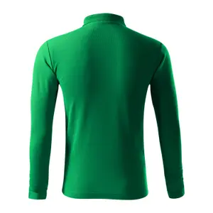 Long Sleeve Pique Knit Polo Malfini 221 image-1