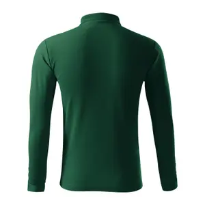 Long Sleeve Pique Knit Polo Malfini 221 image-2