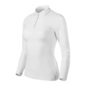 Women's Long Sleeve Piqué Polo Malfini 231 image-1