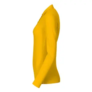 Women's Long Sleeve Piqué Polo Malfini 231 image-2