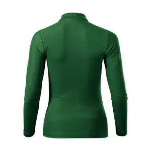 Women's Long Sleeve Piqué Polo Malfini 231 image-1