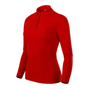 Women's Long Sleeve Piqué Polo Malfini 231 image-2